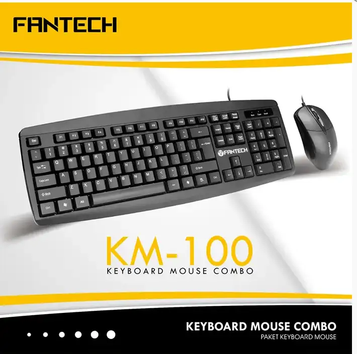 SET ŽIČNI MIŠ I TIPKOVNICA FANTECH KM-100