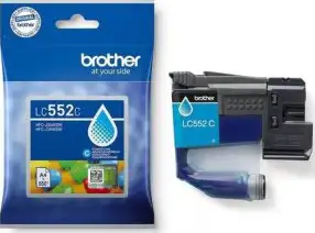 Tinta Brother LC552C cyan 550 str.