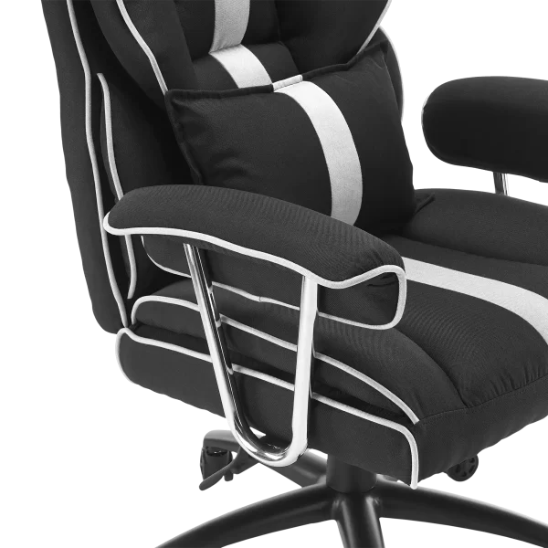 White Shark GAMING STOLICA LE MANS Crno/bijela