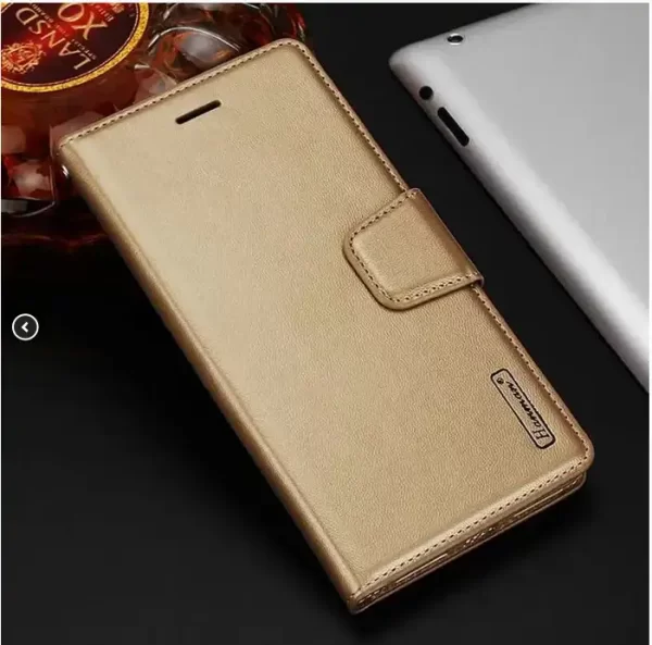 TORBICA HANMAN FLIP MILL ZA SAMSUNG A17 5G, A176 ZLATNA