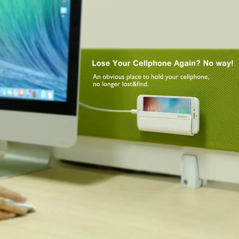 UGREEN držač za smartphone, za zid, bijeli - Slika 4