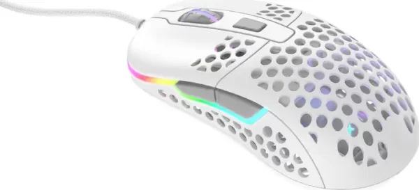 Cherry XTRFY M42 optički RGB igraći miš, 16000 cpi, USB, bijeli, M42-RGB-WHITE