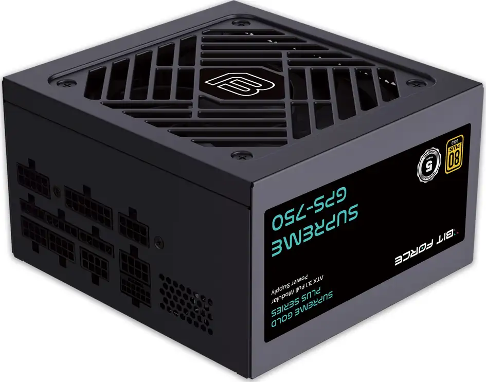 BIT FORCE napajanje 750W 80+ GOLD SUPREME GPS-750, modularno, ATX 3.1, PCI-E 5.1, FDB - Slika 6