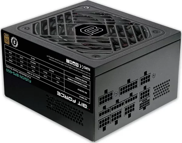 BIT FORCE napajanje 650W 80+ BRONZE FUSION BPS-650, modularno, ATX 3.1, PCI-E 5.1