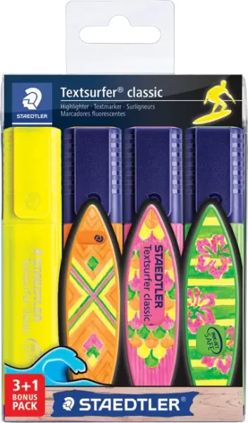 Signir 1-5mm classic Staedtler 364 SWP4P 4boje (3+1gratis) blister