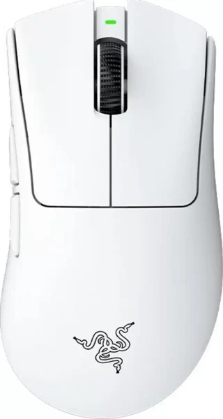 Razer DeathAdder V4 Pro - Wireless Esports Gaming Mouse - White Edition