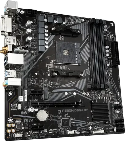 Gigabyte GA-A520M-DS3H AC,AM4,S3, U3, mATX A520M DS3H AC