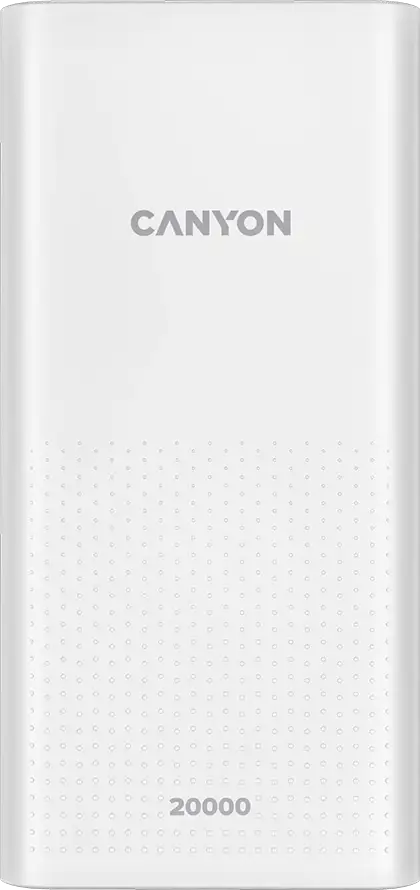 CANYON power bank PB-2001 20000 mAh White - Slika 2