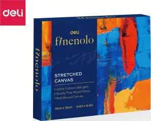 Rastegnuto slikarsko platno Deli Finenolo 15x15cm EC279-1