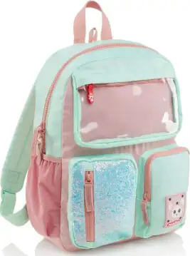 Ruksak Miquelrius Back2Fun sa džepovima rozi 17L MR19375