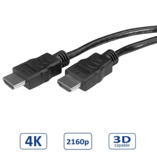 Roline HDMI kabel sa mrežom, HDMI M - HDMI M, 3.0m S3673