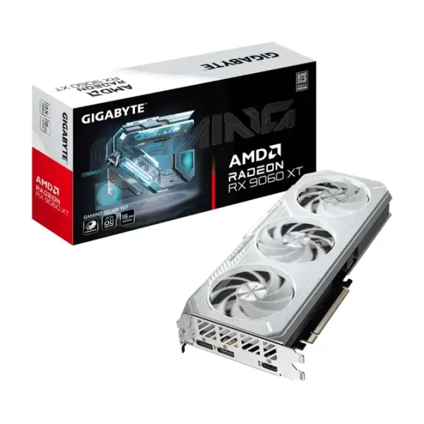 GIGABYTE Video Card AMD Radeon RX 9060 XT GAMING OC ICE 16G