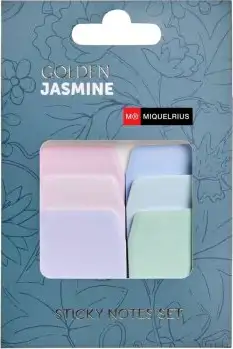 Blok samoljepivi Miquelrius 34x45/57/68 mm Golden Jazmine 3/1 MR7780