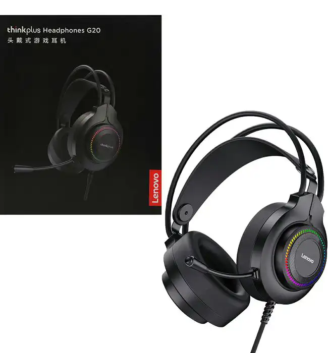 LENOVO SLUŠALICE PC USB GAMING G20B crna