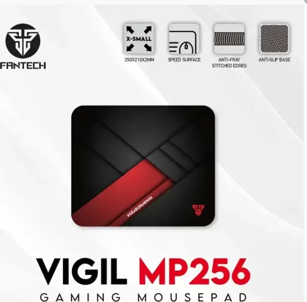 PODLOŽAK ZA MIŠ FANTECH 250X210X2 mm VIGIL MP256 CRNI, MP256