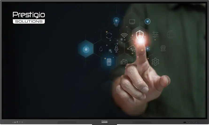 PRESTIGIO SOLUTIONS Multiboard 86" Light Series UHD 4K, Android 13, Wi-Fi, 40TP, touch pen - Slika 2