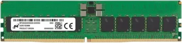 MICRON DDR5 RDIMM 32GB 2Rx8 6400 CL52 (16Gbit) (Single Pack)