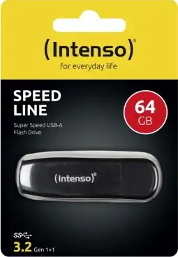 USB stick Intenso 3.2 Flash Drive #3533490 64GB, Speed Line