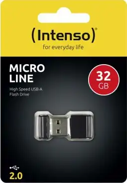 USB stick Intenso 2.0 Flash Drive #3500480 32GB, Micro Line