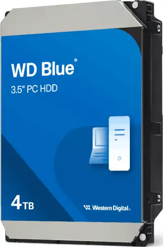 WD Blue WD40EZZX 4TB, 3,5", 128MB, 5400 rpm