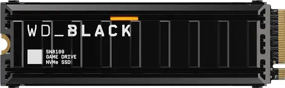 WD Black SN8100 NVMe SSD 2TB W/HeatsinkW WDS200T1XHM-00CMT0