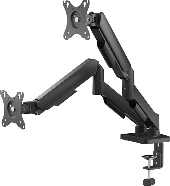 BIT FORCE nagibno-okretna stolna ručka za 2 monitora BRACKET DMA-32-2M
