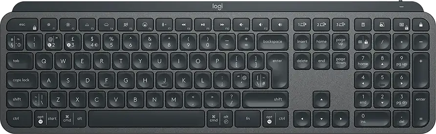 LOGITECH MX Keys Bluetooth Illuminated Keyboard - GRAPHITE