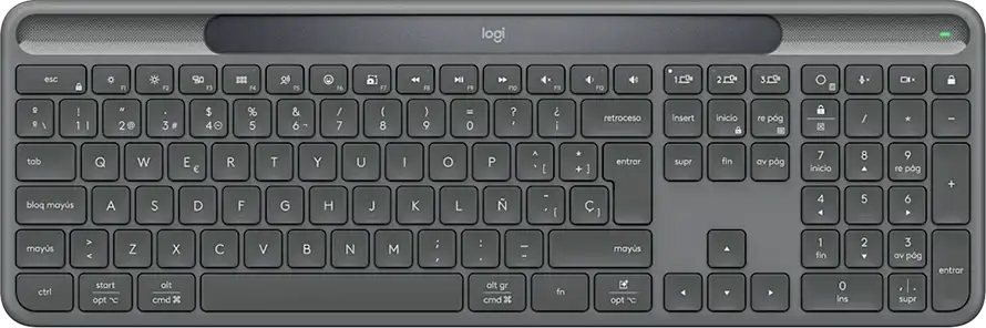 LOGITECH Slim Solar+ for Business - GRAPHITE - US INT'L - 2.4GHZ/BT - INTNL-973 - UNIV - Slika 3
