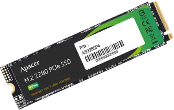 Apacer SSD 512GB M.2 PCIe 3.0 X4 Nvme (AP512GAS2280P4-1)
