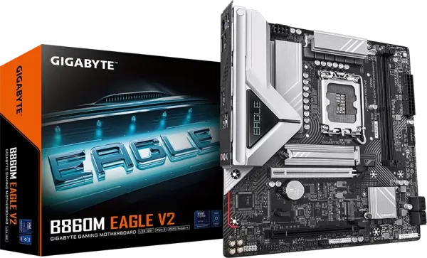 GIGABYTE B860M EAGLE V2, LGA1851, 2x DDR5, mATX