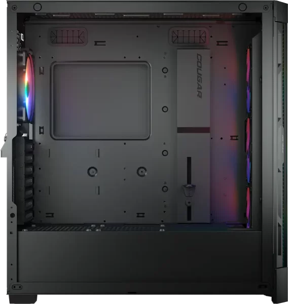 COUGAR DUOFACE PRO RGB PC Case, Mid Tower, Black