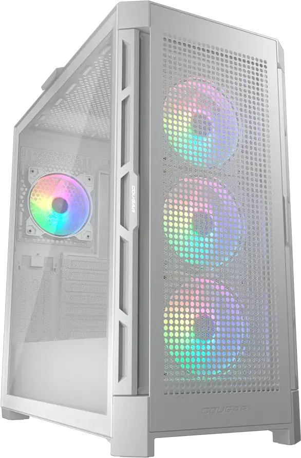 COUGAR DUOFACE PRO RGB PC Case, Mid Tower, White - Slika 3
