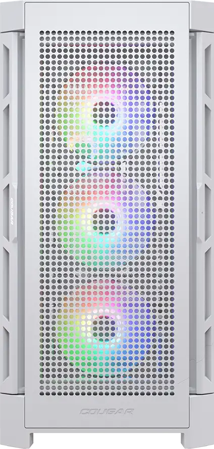 COUGAR AIRFACE PRO RGB PC Case, Mid Tower, White - Slika 3