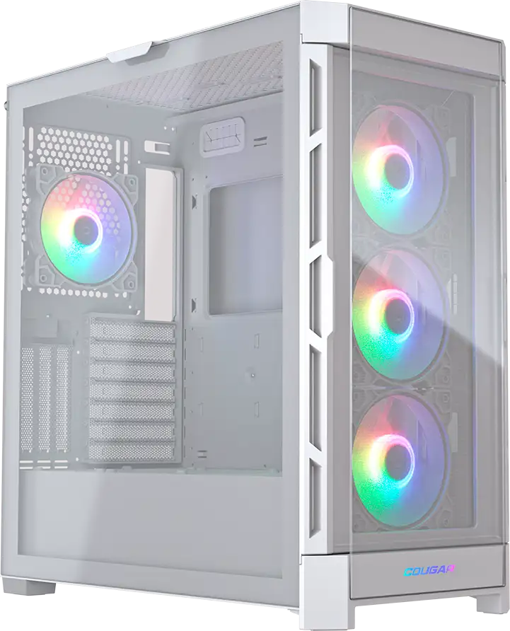 COUGAR DUOFACE PRO RGB PC Case, Mid Tower, White - Slika 2