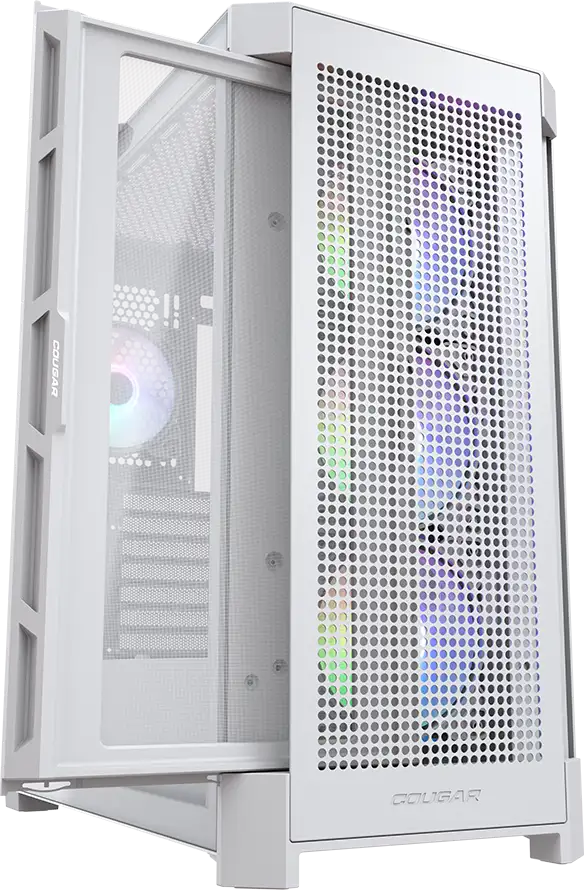 COUGAR AIRFACE PRO RGB PC Case, Mid Tower, White - Slika 5