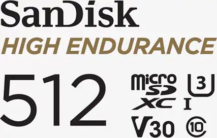 SANDISK High Endurance microSDXC 512GB SDSQQNR-512G-GN6IA