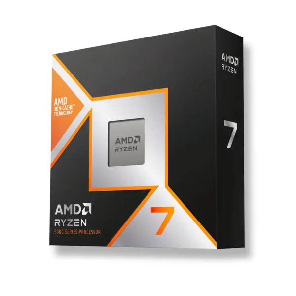 AMD CPU Desktop Ryzen 7 8C/16T 9850X3D (5.6GHz,104MB,120W,AM5) box, with Radeon Graphics