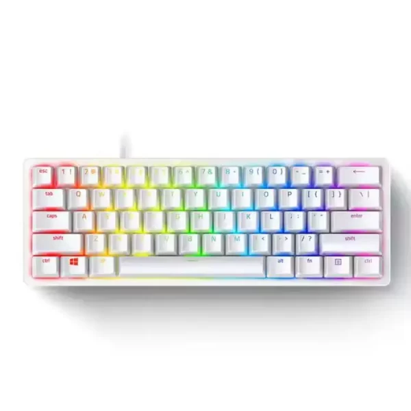 Razer Huntsman V3 Pro Mini - 60% Analog Optical Esports Keyboard - White Edition