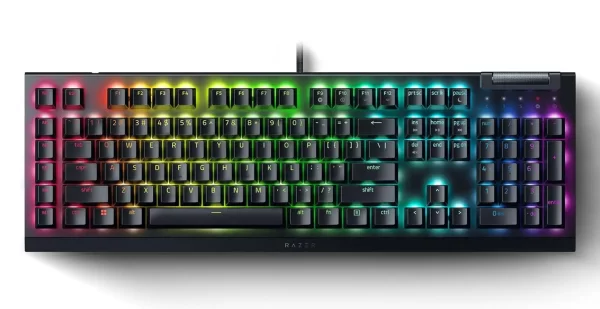 Razer BlackWidow V4 X - Mechanical Gaming Keyboard (Yellow Switch) - US Layout