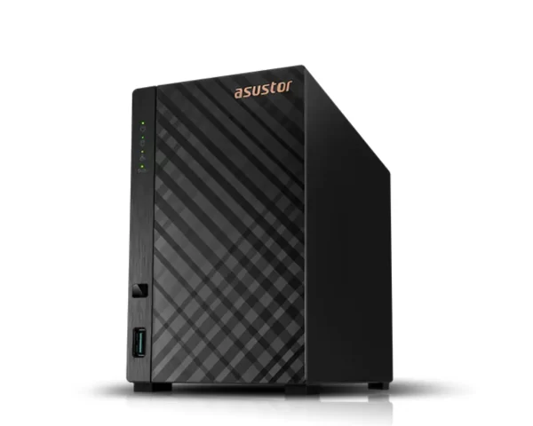 ASUSTOR NAS Drivestor2 2x 3.5" - 1x 2.5Gbe Realtek QuadCore RTD1619B 1.7GHz 1GB single PSU desktop