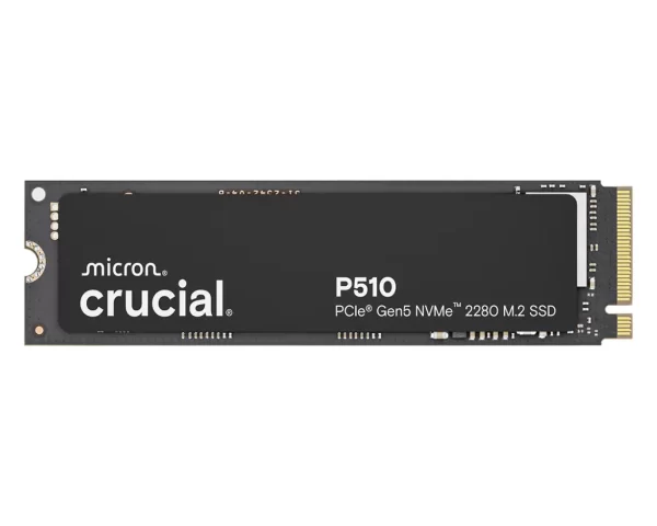 Crucial P510 1TB PCIe Gen5 NVMe 2280 M.2 SSD