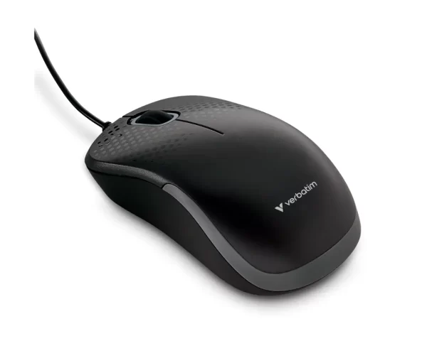 Verbatim Silent optički miš, 1000dpi, USB, crni, 49024