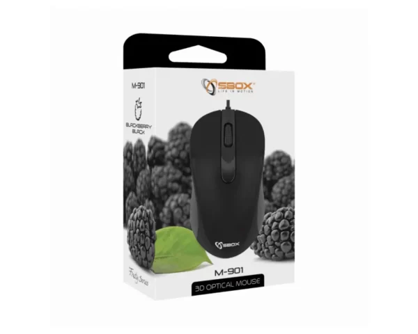 SBOX ŽIČANI MIŠ M-901 Crni