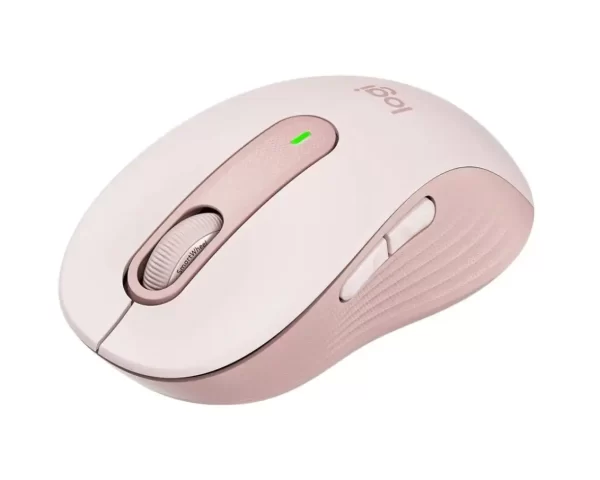 Logitech M650 L, bežični miš, roza, 910-006237