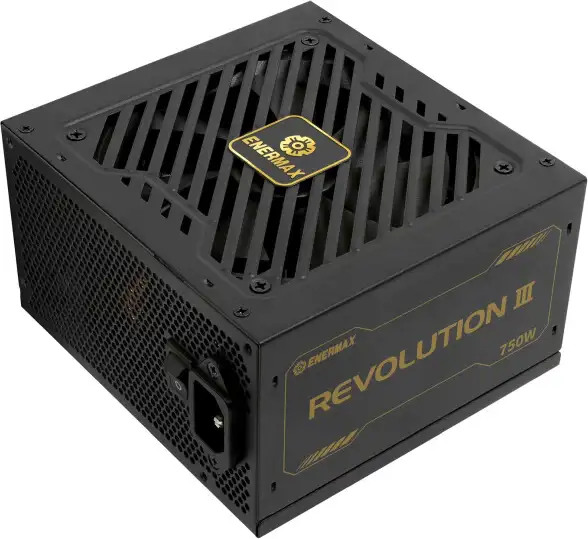 Enermax 750W Revolution III, ATX 3.1, 80+ GOLD, modularno, 3×PCIe, 9×SATA, 24-pina, 120mm ventilator - Slika 4