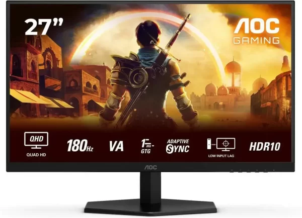 AOC Q27G42XNE 27", QHD, 2xHDMI, DP, zvuč., 180Hz, Q27G42XNE
