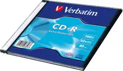 CD-R Verbatim 700MB 52× Datalife/Extra Protection 1 komad Slimcase