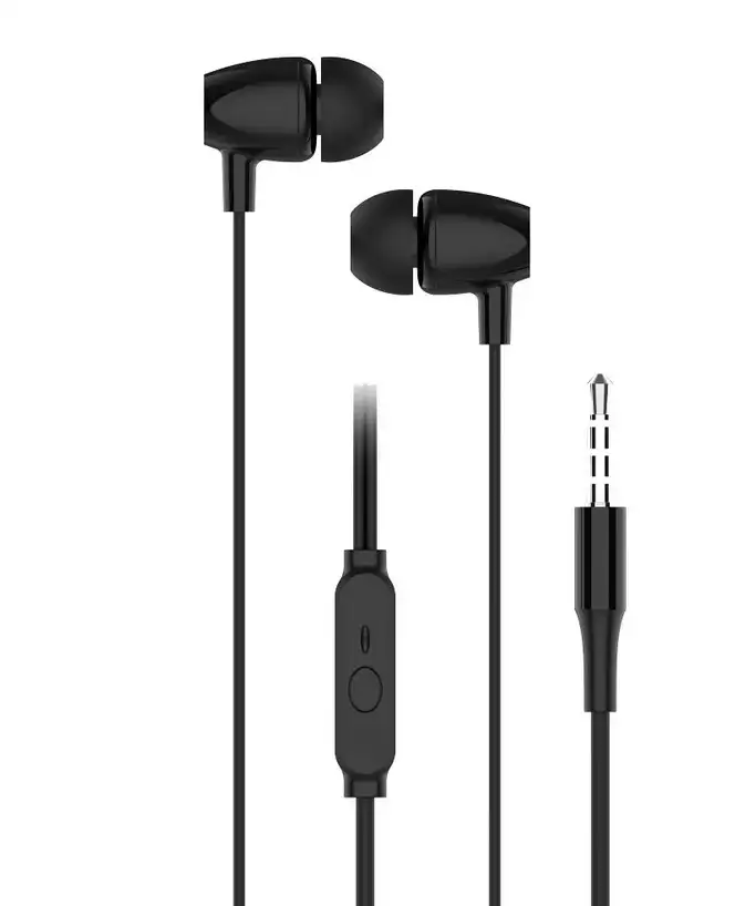 Žičane slušalice Jack 3,5 mm Blue Star PA-E67 1,2 m crne, 5903396350467 - Slika 2