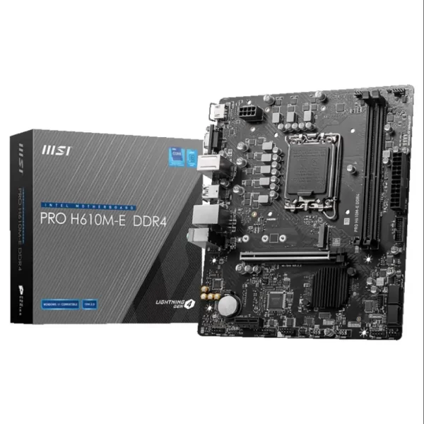 MSI PRO H610M-E mATX Socket 1851