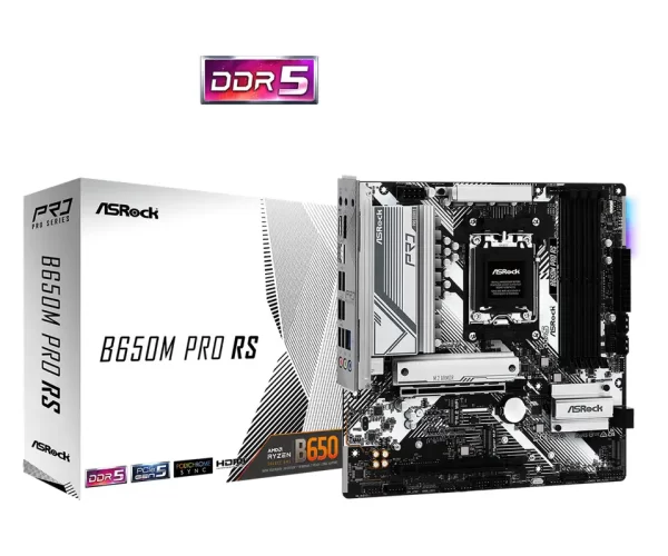 ASROCK B650M PRO RS AM5 mATX 4x DDR5, B650M PRO RS